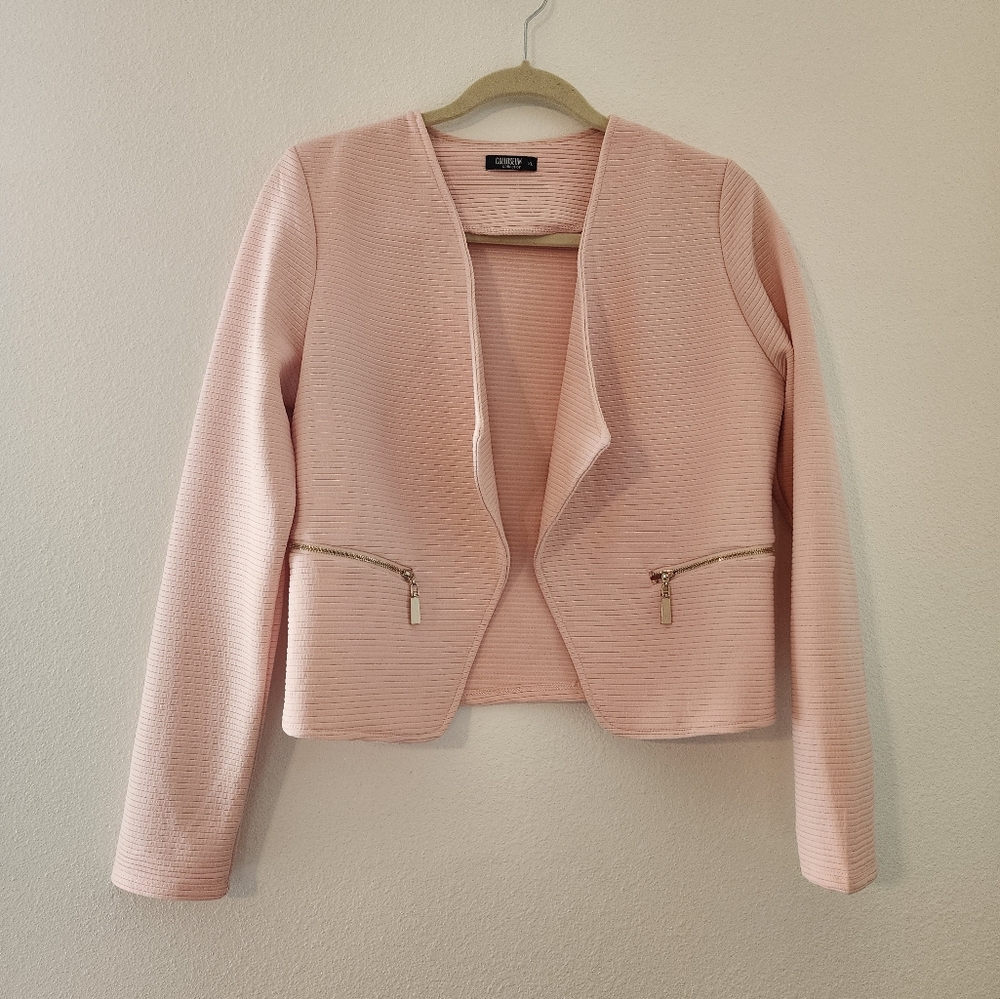 Elegant Pink Women's Jacket